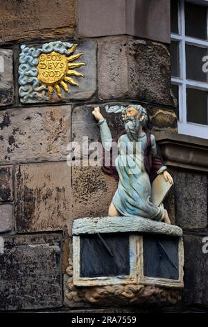 John Knox House Edimburgo Foto Stock