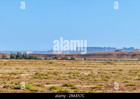 Paesaggi di Muzahmiyah Foto Stock