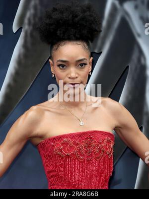 28 giugno 2023 - Londra, Inghilterra, Regno Unito - Cassie Clare partecipa alla Witcher Season 3 UK Premiere, The Now Building Foto Stock