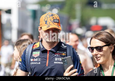 Spielberg, Austria. 2 luglio 2023. Race e PressConference, Campionato di Formula 1 a Spielberg, Austria, 02 luglio 2023 crediti: Independent Photo Agency/Alamy Live News Foto Stock