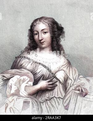 ANNA MARIA DI SAVOIA figlia di Enrichetta, principessa d'Orleans, moglie di Vittorio Amedeo II Data: 1648 - 1664 Foto Stock