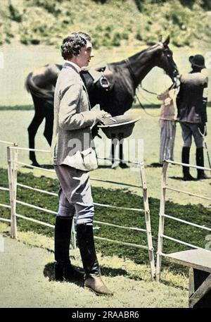 Fai il pieno di muli in parata. Un paio vincente di muli branco che rappresentano la 3rd Light Battery, al Simla Horse Show, India. Data: 1937 Foto Stock