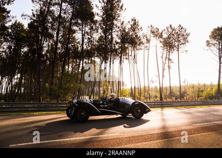 73 LEWIS (gbr), Lagonda V12 le Mans 1939, azione durante le le Mans Classic 2023 dal 1 al 3 luglio 2023 sul circuito des 24 Heures du Mans, a le Mans, Francia - foto Antonin Vincent/DPPI Credit: DPPI Media/Alamy Live News Foto Stock