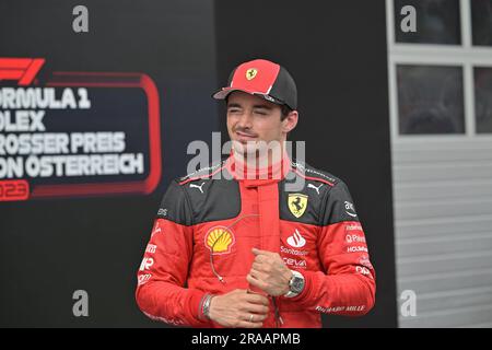 Spielberg, Austria. 2 luglio 2023. Race e PressConference, Campionato di Formula 1 a Spielberg, Austria, 02 luglio 2023 crediti: Independent Photo Agency/Alamy Live News Foto Stock