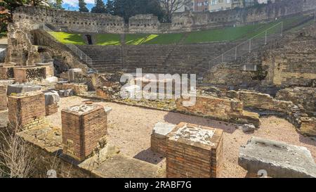 Teatro Romano di Trieste, Italia, Europa. Foto Stock