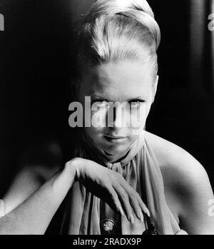 THOMAS CROWN AFFAIR 1968 United Artists film con Faye Dunaway Foto Stock