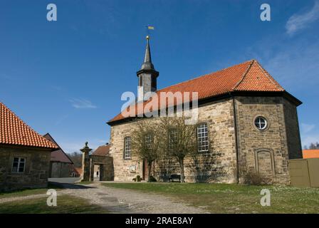 Chiesa Parrocchiale di St Cosma e Damiano al monastero, Marienrode, distretto di Hildesheim, bassa Sassonia, Germania Foto Stock