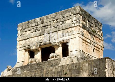 Juego de Pelota, The Great Ball Playground, Chichen Itza, Yucatan, Messico Foto Stock