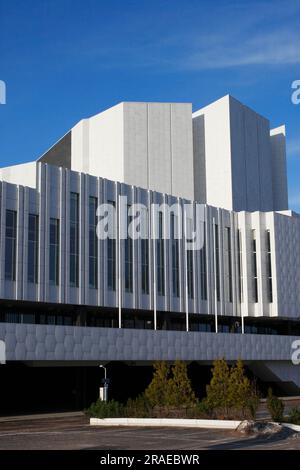 Finlandia Hall, marmo bianco, architetto Alvar Aalto, Helsinki, Finlandia Foto Stock