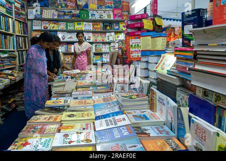 Mostra di libri a Coimbatore, Tamil Nadu, India meridionale, India, Asia Foto Stock