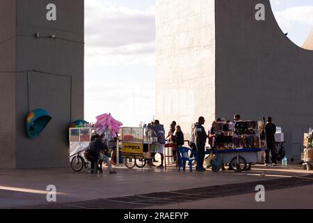 Brasilia, Brasile, natura, edifici storici, stile di vita, persone Foto Stock