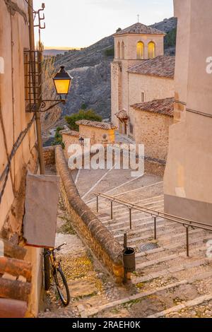 Chiesa di San Miguel, Cuenca, Castiglia-la Mancha, Spagna Foto Stock