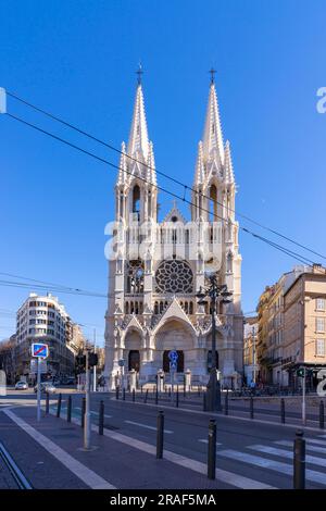 Chiesa di Saint-Vincent-de-Paul, Marsiglia, Provenza-Alpi-Costa Azzurra, Francia Foto Stock