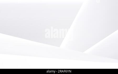 Sfondo bianco astratto. Texture di colore grigio chiaro. Motivo grigio argento. Sfondo moderno e minimalista. Gradiente triangolare per la progettazione aziendale. Angolare Illustrazione Vettoriale
