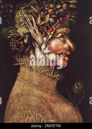 Estate 1563 di Giuseppe Arcimboldo Foto Stock