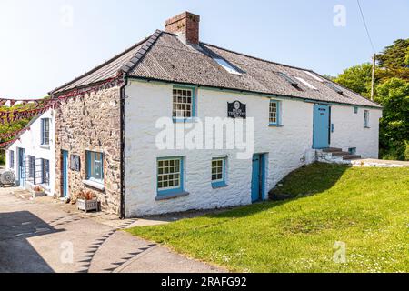 Felin Melin Tregwynt Lanificio a Tregwynt nel Pembrokeshire Coast National Park, Galles, Regno Unito Foto Stock