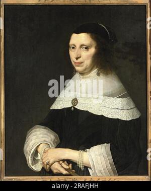 Ritratto di una donna 1650 di David Bailly Foto Stock