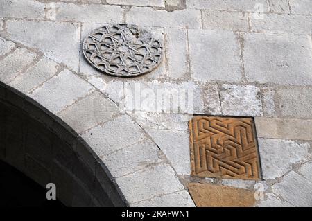 Situata a Trabzon, Turchia, la chiesa di Santa Sofia fu costruita nel 1250. Fu convertita in una moschea nel XVI secolo. Foto Stock