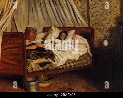 The Improvised Field-Hospital 1865 di Frederic Bazille Foto Stock