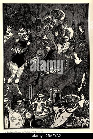 La grotta della milza 1896 di Aubrey Beardsley Foto Stock