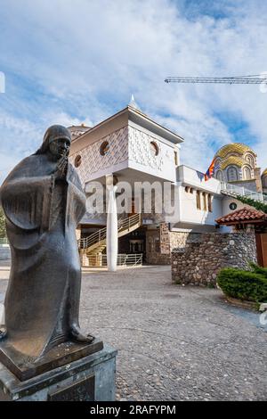 Skopje, Macedonia - 05.05.2023: La casa commemorativa di madre Teresa a Skopje in Macedonia. Foto Stock