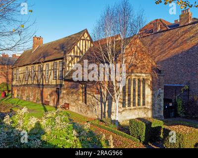 Regno Unito, North Yorkshire, York, The Merchant Adventurers Hall Foto Stock