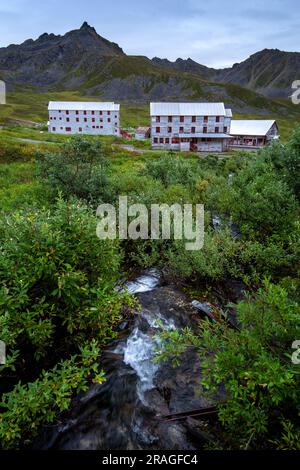 Independence Mine State Park, Alaska Foto Stock