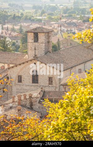 Chiesa di San Domenico, Gubbio, Perugia, Umbria, Italia Foto Stock