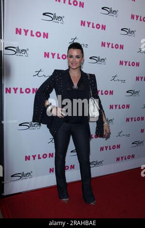 Hollywood, Stati Uniti d'America. 24 marzo 2011. HOLLYWOOD, CA - 24 MARZO: Kyle Richards al The nylon Magazine 12th Anniversary Issue Party con il cast "Sucker Punch" al Tru Hollywood il 24 marzo 2011 a Hollywood, California. Persone: Kyle Richards Credit: Storms Media Group/Alamy Live News Foto Stock