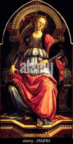 Fortitude 1470 di Sandro Botticelli Foto Stock