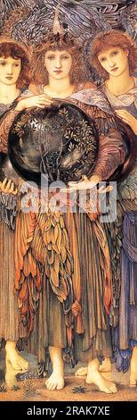 Days of Creation, The 3rd Day 1876 di Edward Burne-Jones Foto Stock