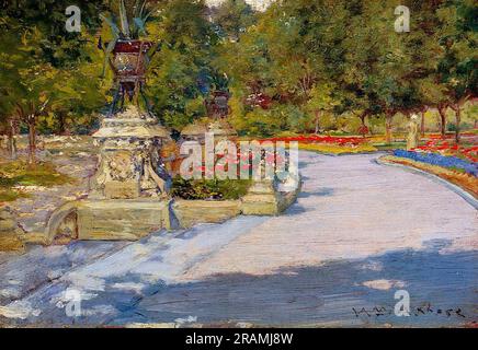 Prospect Park 1886 di William Merritt Chase Foto Stock