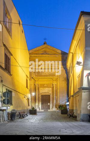 Chiesa di San Pietro, Nepi, Viterbo, Lazio, Italia Foto Stock