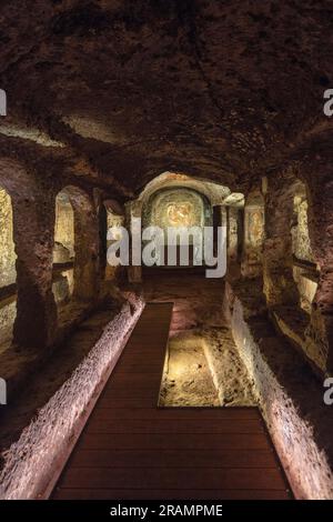 La chiesa della Madonna del parto, Sutri, Lazio, Italia Foto Stock