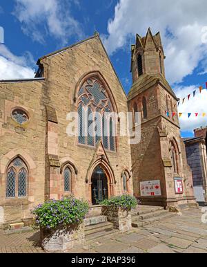 Knutsford Methodist Church - John Wesley Chapel, Princess St, Knutsford, Cheshire, Inghilterra, REGNO UNITO, WA16 6BY Foto Stock