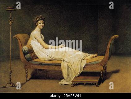 Madame Recamier 1800 di Jacques-Louis David Foto Stock