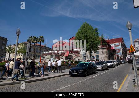 Architettura di Porto, Portogallo Foto Stock