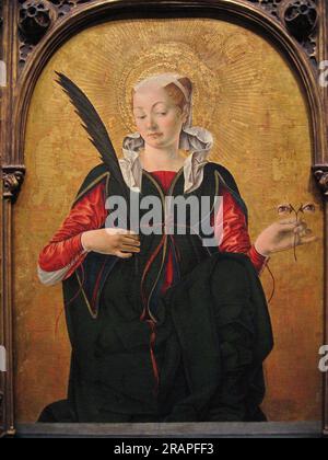 Santa Lucia 1474 di Francesco del Cossa Foto Stock