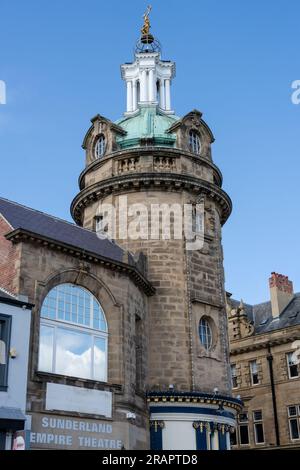 L'Empire Theatre, su High Street West nella città di Sunderland, Regno Unito Foto Stock