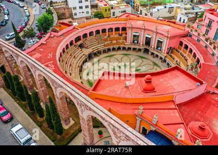 Zacatecas Mexico. Vista aerea della zona colonia della capitale dello stato di Zacatecas 2023. Città coloniale © (© foto di LuisGutierrez / NortePhoto.com) Zacatecas Messico. Vista aerea de la zona colonia de ciudad capitale dell'estado de Zacatecas 2023. ciudad Colonial © (© foto por LuisGutierrez / NortePhoto.com) Foto Stock