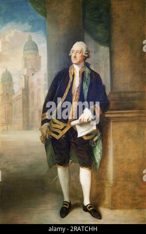 John Montagu, IV conte di Sandwich di Thomas Gainsborough Foto Stock