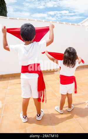 Corrida de toros de rejones en la Maestranza de Sevilla Foto Stock