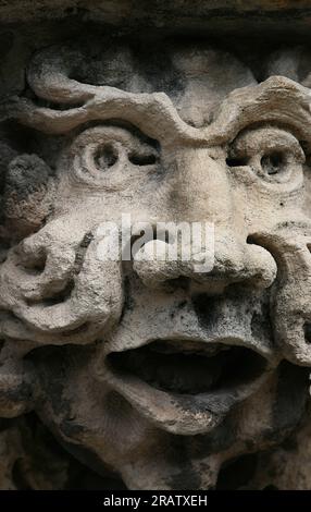 Monastero benedettino di San Nicolò l'Arena, Catania, Sicilia, Italia Foto Stock