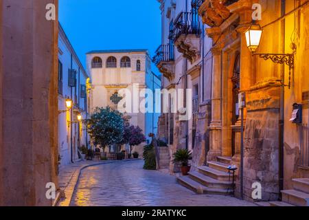 Scicli Chiesa di Santa Teresa, Scicli, Ragusa, Sicilia, Italia Foto Stock