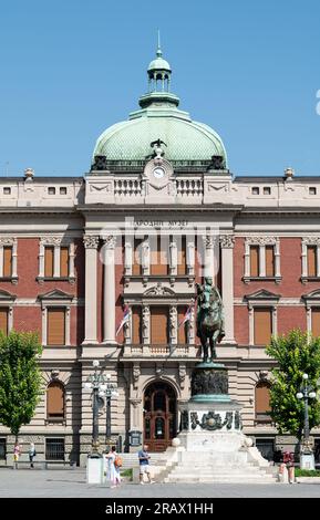 Belgrado, Serbia. 5 luglio 2023. Foto esterna del Museo Nazionale della Serbia. Crediti: Silas Stein/dpa/Alamy Live News Foto Stock