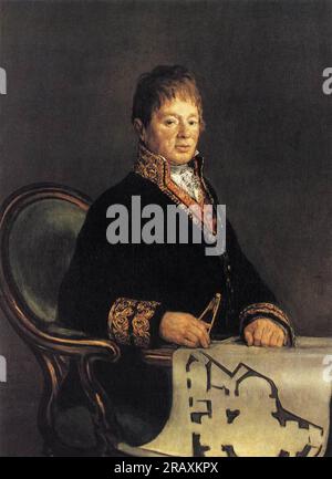 Don Juan Antonio Cuervo 1819 di Francisco Goya Foto Stock