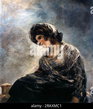 La Milkmaid di Bordeaux 1827 di Francisco Goya Foto Stock