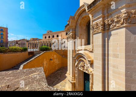 Chiesa di Santa Lucia al Sepolcro, Siracusa, Sicilia, Italia Foto Stock