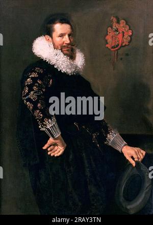 Paulus van Beresteyn 1620 di Frans Hals Foto Stock