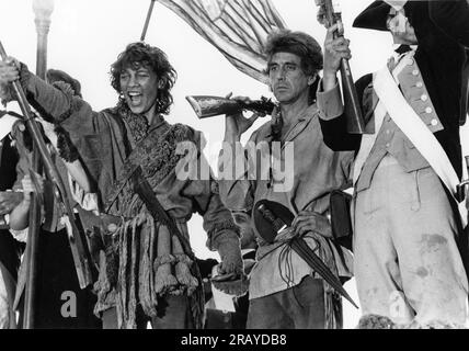 DEXTER FLETCHER e AL PACINO in REVOLUTION 1985 regista HUGH HUDSON scrittore Robert Dillon musica John Corigliano costume design John Mollo produttore Irwin Winkler co-produzione Regno Unito-Norvegia Goldcrest Films International / Viking Films / Warner Bros. (USA) - Columbia-EMI-Warner Foto Stock